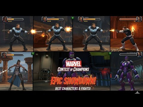 Top 5 Tech Champions in MCOC! (Sentinel & Guardian Gameplay) #gaming #marvel #video #freefirefunny 