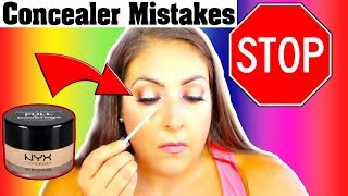 ARE YOU MAKING THIS CONCEALER MISTAKE? | FULL COVERAGE CONCEALER OVER THE AGE OF 30!!!