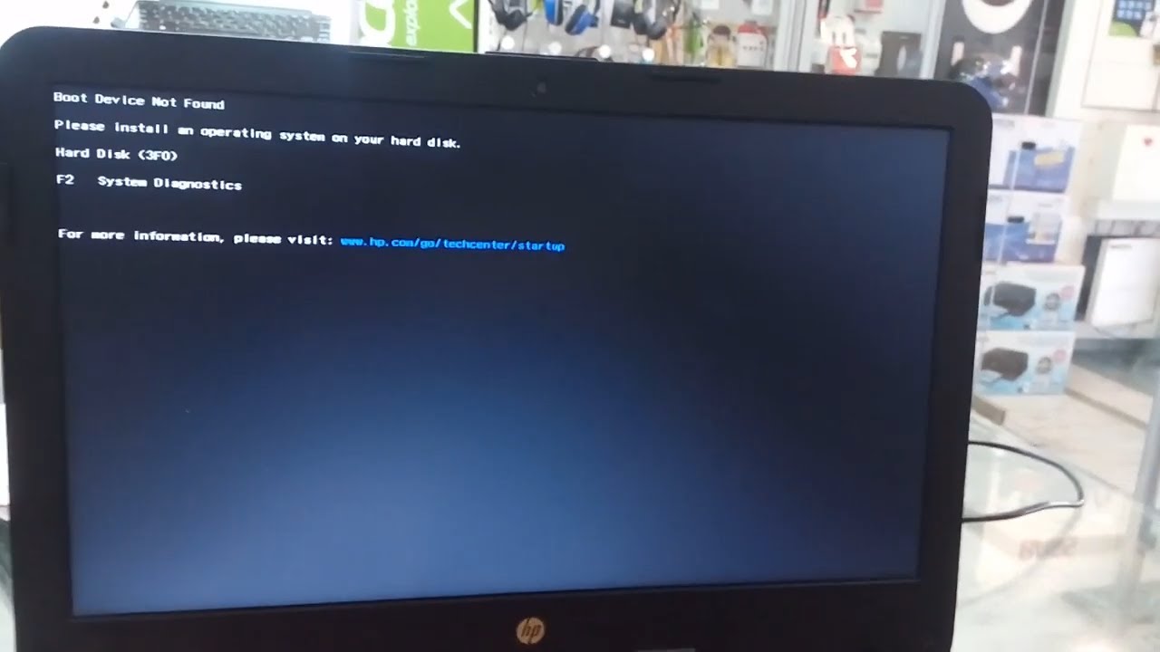 hp laptop f2 system diagnostics