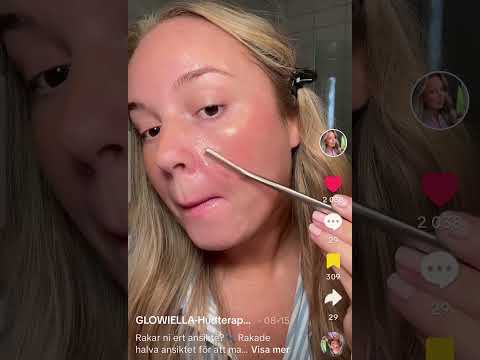 Glowelia rakar ansikte #raka