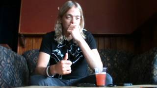 Black Stone Cherry Interview - www.roomthirteen.com with Ben Wells, Wrexham, 25.6.12.