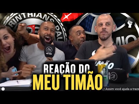 REAÇÃO do MEU TIMÃO: GOLS de CORINTHIANS 4x4 GRÊMIO | Brasileirão 2023