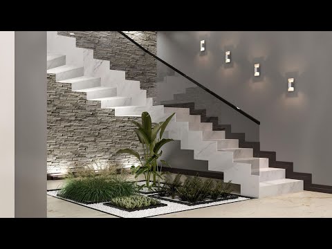 BEST! 100+ MODERN INDOOR STAIRCASE DESIGN IDEAS | TIPS TO CHOOSE PERFECT STAIRS FOR FANCIER INTERIOR