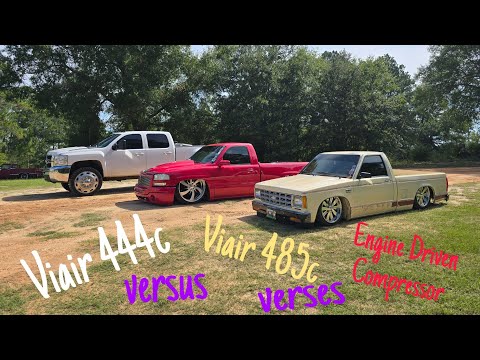 Viair 444s Versus Viair 485s Versus Engine Driven Compressor..The Ultimate Showdown Of Fill Rates