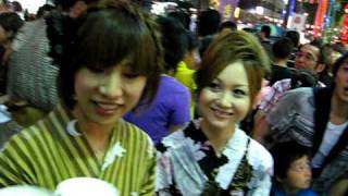 preview picture of video 'Food stall, Mito Matsuri, Japan'