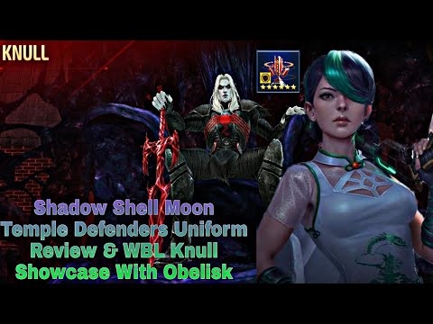 Shadow Shell Moon Temple Defenders Uniform Review & WBL Knull Showcase - Marvel Future Fight