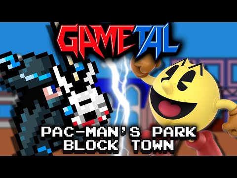 Pac-Man's Park / Block Town (Pac-Mania) - GaMetal Remix