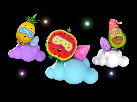 Sleeping on the Clouds Watermelon and Fruits |  | BedTime Video | Relaxing Animation & Music
