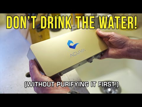 Want Safe Drinking Water in your RV? Acuva ArrowMAX 2.0 Water Purification System