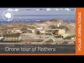 Tour Rothera Antarctic research station by drone