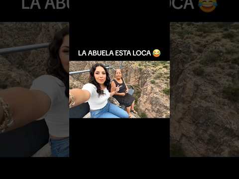NO LE GUSTAN LAS ALTURAS 😂 #HUMOR #RISA #ABUELA
