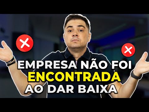 MEI NÃO ENCONTRADO ao tentar DAR BAIXA! Como resolver?