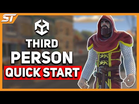 Third Person Character Controller in Unity! (Mixamo & Synty Assets)