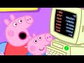 Peppa Pig Wants To Play Happy Mrs Chicken Game On The Computer