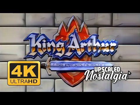 King Arthur And The Knights Of Justice (1992) Intro and Closing Credits | 4K Ultra HD. Upscale