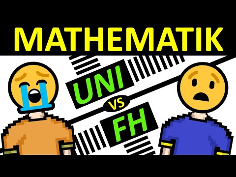 Uni Mathe vs. FH Mathe – Ja, es gibt Unterschiede!