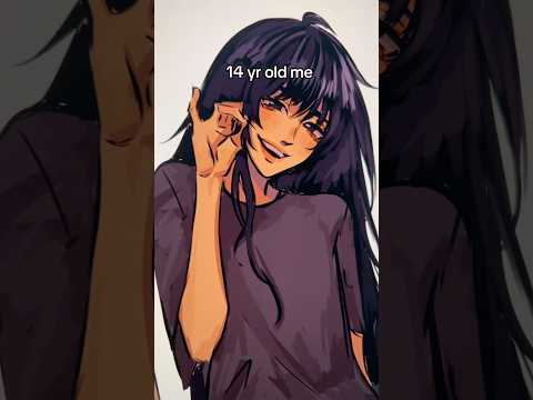 BC WHY WAS 14 yr old me insane… #art #persona