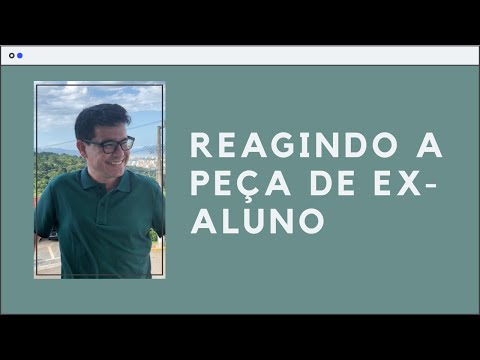 REAGINDO A PEÇA JURÍDICA DE UM EX-ALUNO