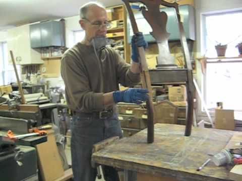 Restoring a Chippendale Chair - Thomas Johnson Antique Furniture Restoration