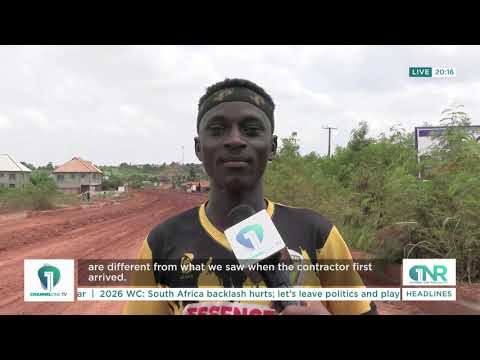 Contractor Returns to Sewua Hospital Road Project After Months of Delay