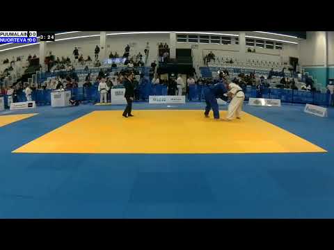 Judo Baltic Sea Championships 2020: M-100: PUUMALAINEN - NUORTEVA