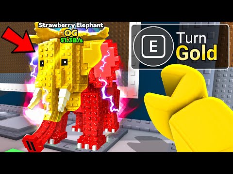 Everything I Touch Turns to GOLD in Steal a Brainrot