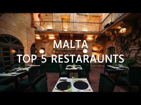 Top 5 Restaurants in Malta - Travel Destinations