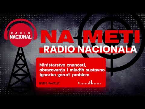 BORIS PAVELIĆ - Ministarstvo znanosti, obrazovanja i mladih sustavno ignorira gorući problem