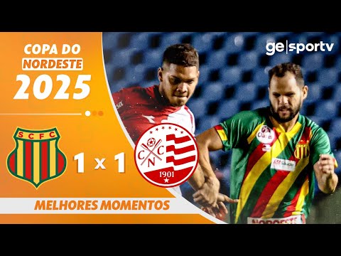 Gols e lances de Sampaio Corrêa x Náutico