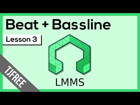 LMMS Lesson 3 - Beat and Bassline Editor