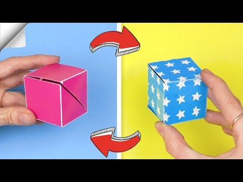 DIY crafts easy Paper toy antistress transformer