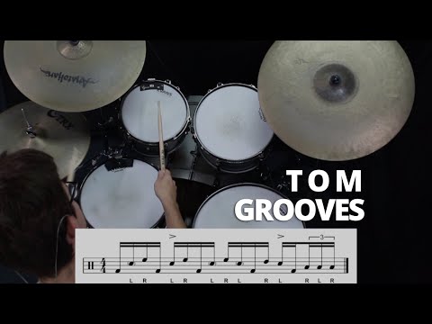 3 Vibing Grooves on the Toms - Quick Drums Lesson