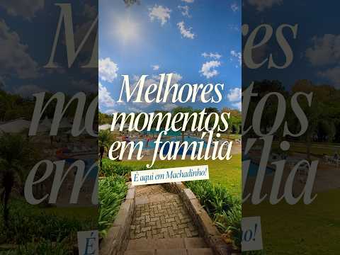 Os melhores momentos em família é aqui nas Thermas Machadinho! #turismo #piscina #férias #descanso