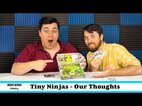 Never Bored Gaming - Our Thoughts (Tiny Ninjas)
