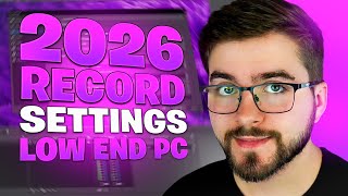Best OBS Recording Settings for Low-End PCs (2026)