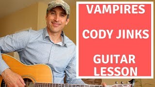 Vampires - Cody Jinks - Guitar Lesson | Tutorial