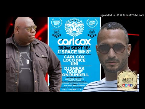 Carl Cox, Loco Dice @ The Revolution Recruits Closing, Space, Ibiza  2012-09-18
