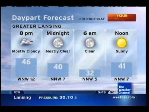 Local Forecast- 3/18/11 3:58 PM EDT