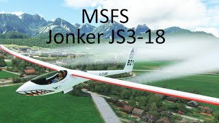 Jonker JS3 15m and 18m for MSFS 2020 and 2024 video