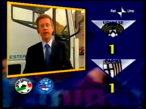 2002-03 (2a - 15-09-2002) Udinese-Parma 1-1 [Adriano,Alberto] Servizio 90°Minuto Rai1