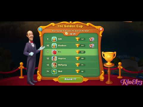 Gardenscapes level 8846 Round 76 - 90 ❤️ Gameplay Well Done