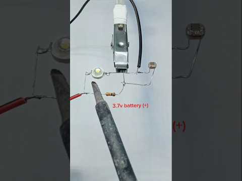 LDR Light Sensor Circuit | BC547 transistor | Science Project