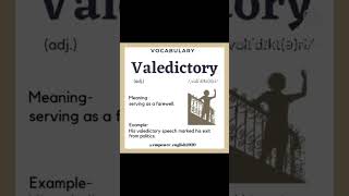 Download lagu VALEDICTORY #learnenglish #vocabulary #vocabs mp3 Download lagu VALEDICTORY #learnenglish #vocabulary #vocabs mp3