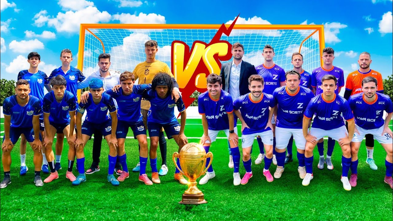 REZENHANDO VS TROPA DO RAIO!! ( JOGO REAL )