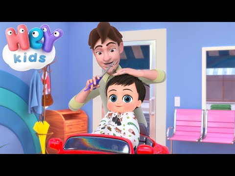 Cand merg la tuns ✂️ Cantece pentru copii si bebelusi | HeyKids