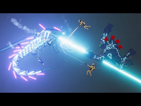 NEW! Electro Dragon vs Metal Golem in People Playground - People Playground 1.21.3