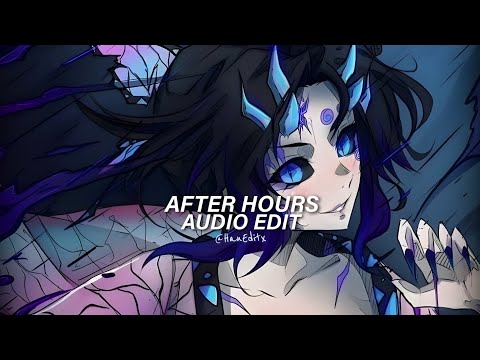 After Hours - The Weeknd [Edit Audio] 「Instrumental」