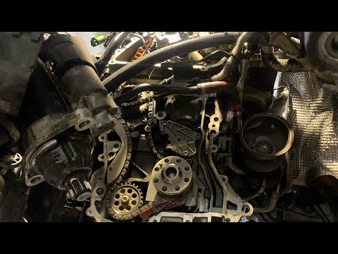 Audi TTRS 2.5 tfsi Remplacement chaîne distribution | Timing chain replacement | gearbox replacement