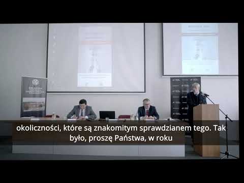 dr hab. Janusz Kutta, university profesor | Words about Bromberger Blutsonntag