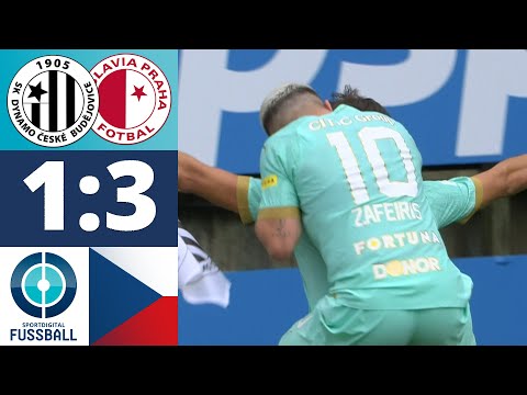 Traumtor per Hacke! Joker sticht bei Slavia-Sieg | Dynamo Budweis - Slavia Prag